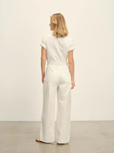 IVORY UTILITY JUMPSUIT