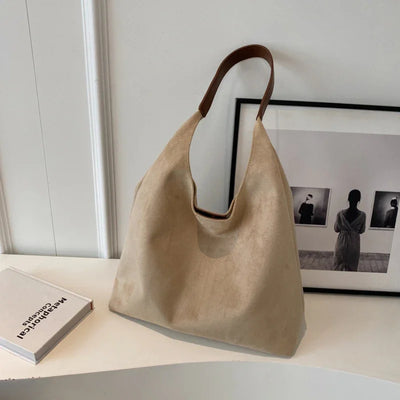 Large Suede Bag