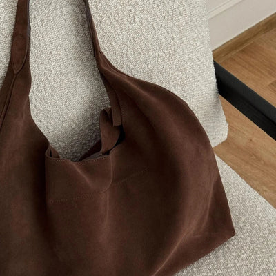 Large Suede Bag